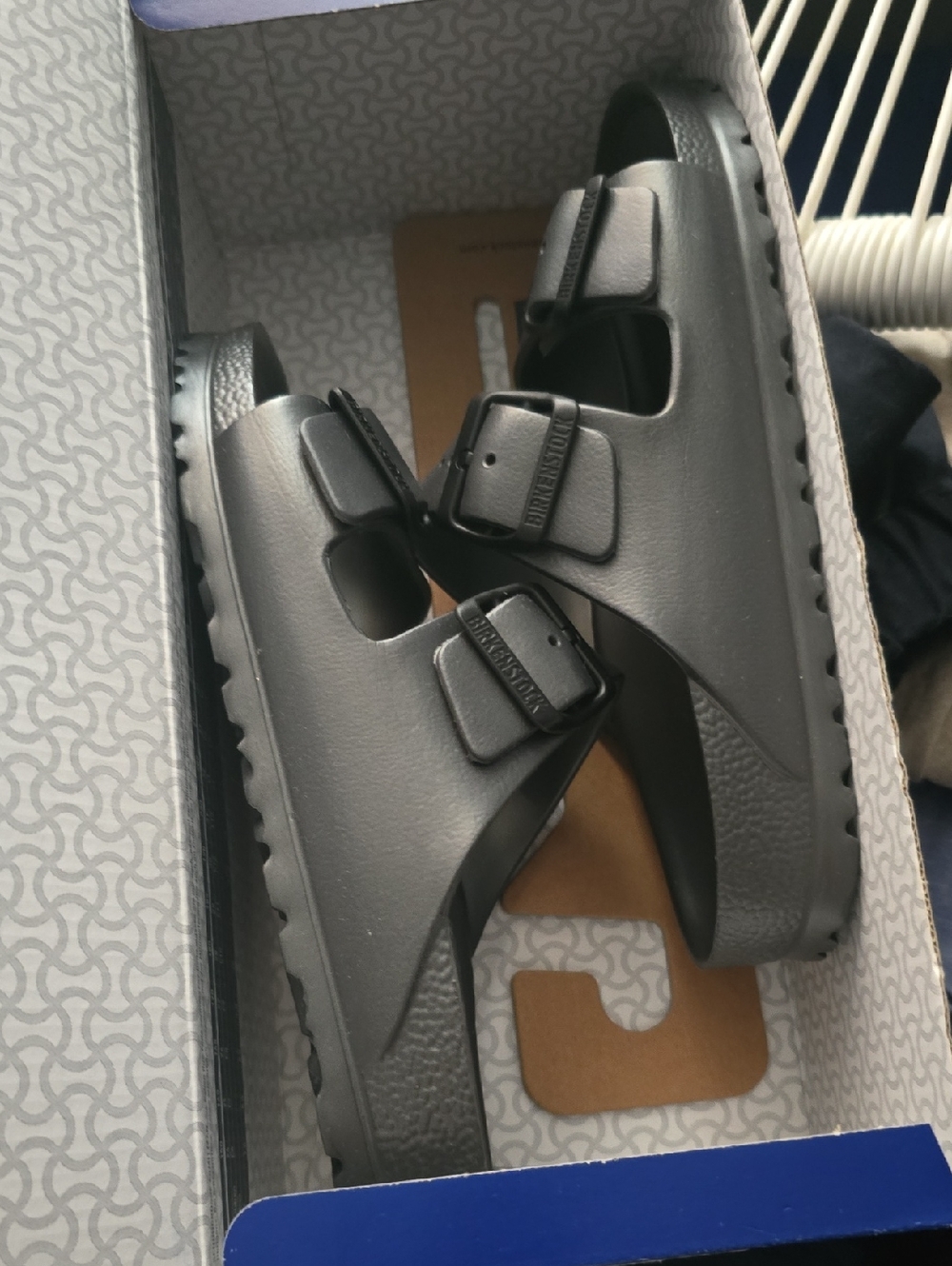 Birkenstock Arizona Eva Grey